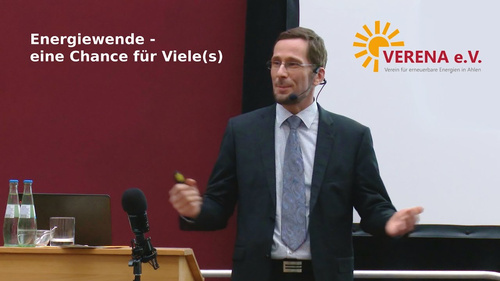 Verena e.V., Ahlen: Prof. Dr. Volker Quaschning "Energiewende - Eine Chance für Viele(s)", mc - live Verena e.V., Ahlen: Prof. Dr. Volker Quaschning "Energiewende - Eine Chance für Viele(s)", mc - live